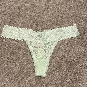 Victoria’s Secret mint green thong XL
